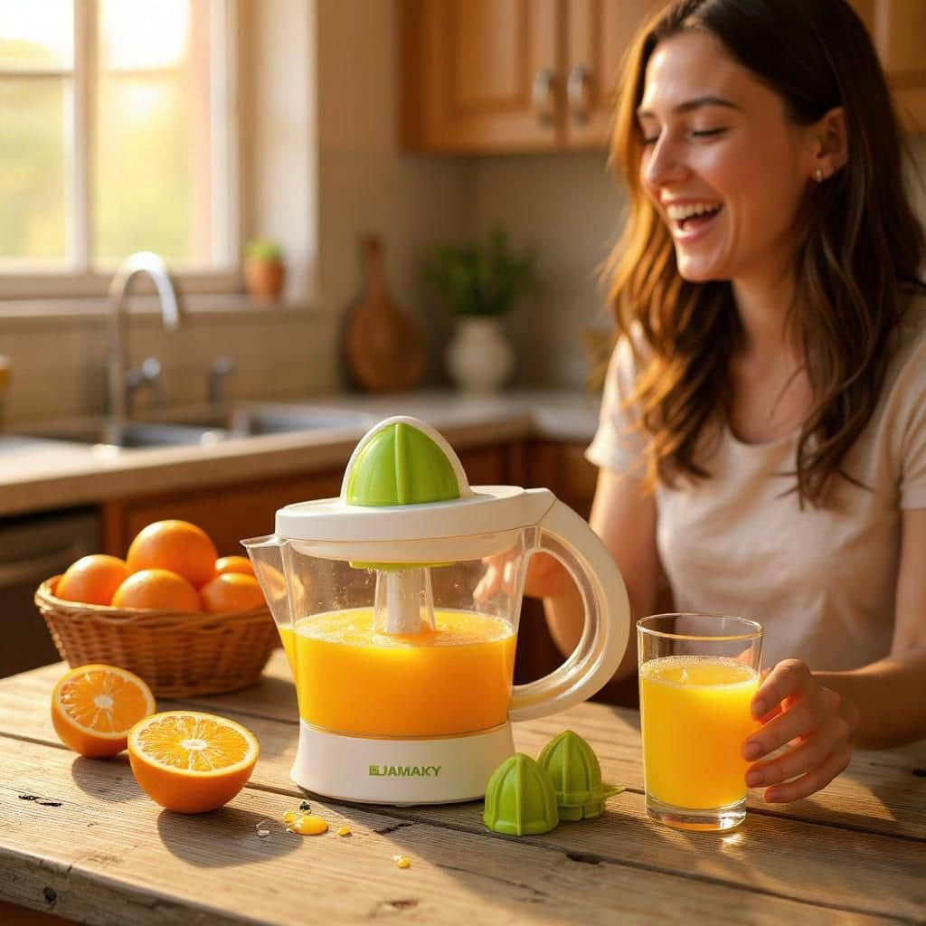 Electric Citrus Juicer – Italian Technology by JAMAKY