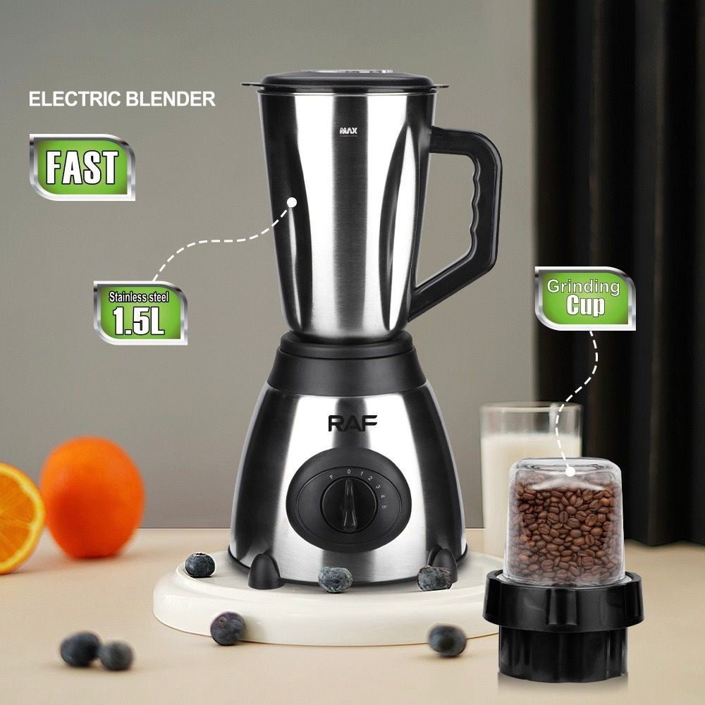 RAF Electric Blender With Coffee Grinder