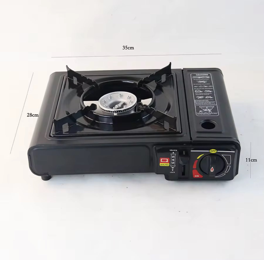 High-Quality Portable Gas Stove with Carrying Case