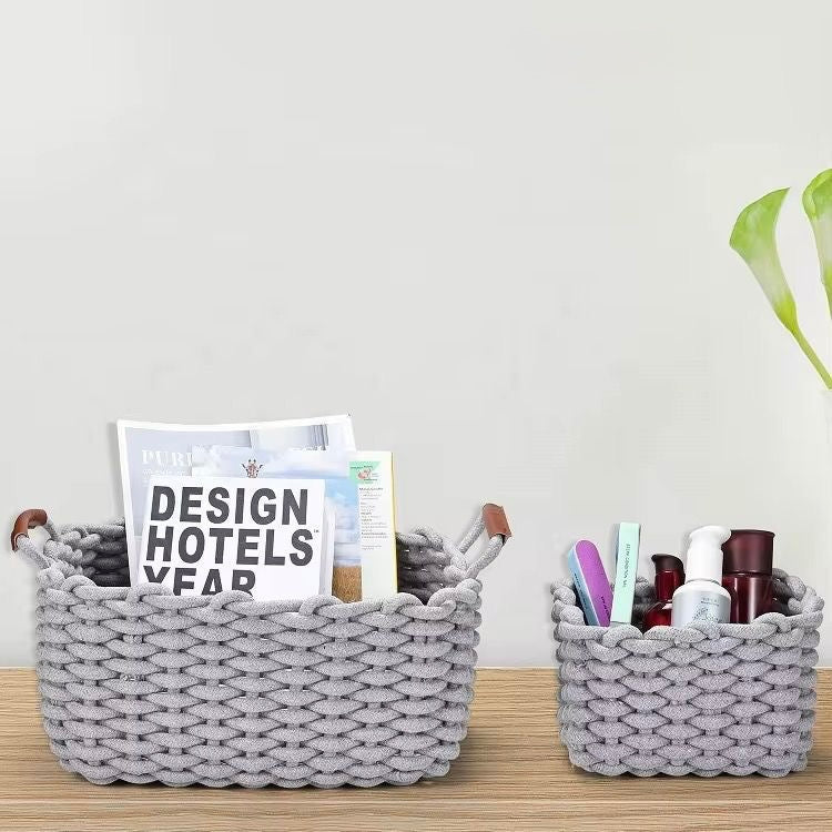 Premium 3-Piece Storage Basket Set