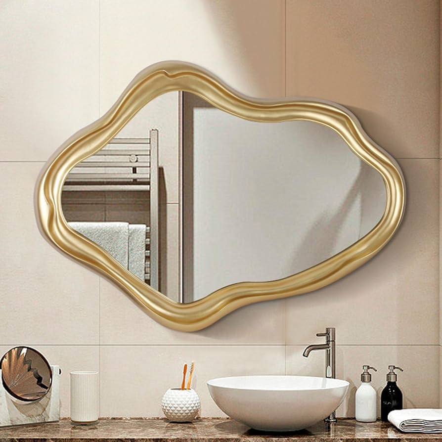 Luxurious Irregular Wall Mounted Mirror