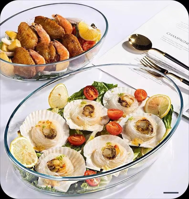 3-Piece Pyrex Glass Set – High Pressure Resistant