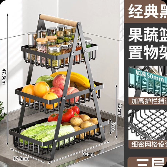3-Tier Metal Stand – Versatile and Durable