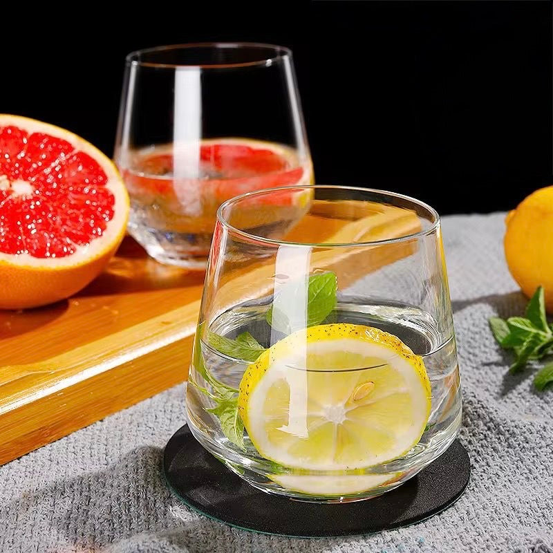Premium Heavy Glass Juice Cups – Set of 6