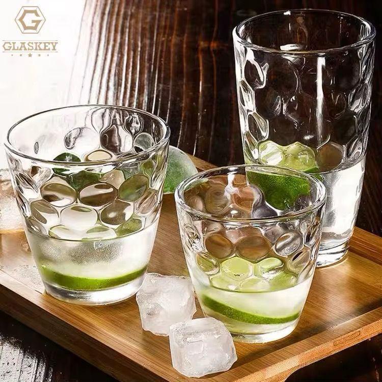 Set of 6 Reusable Transparent Drinking Glasses