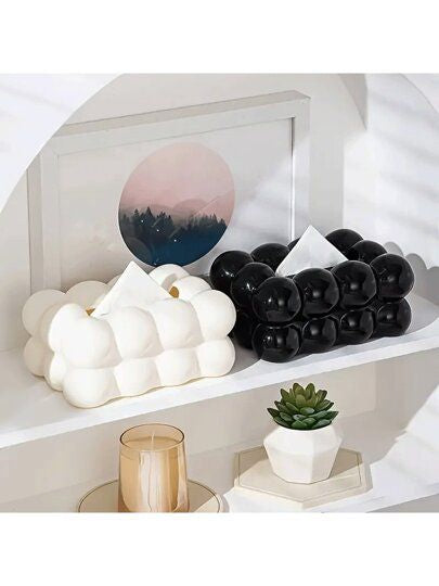 Chic Bow-Shaped Tissue Holder – Decorative and Functional Storage Box