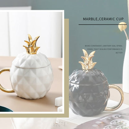 Pineapple Shaped Ceramic Mug