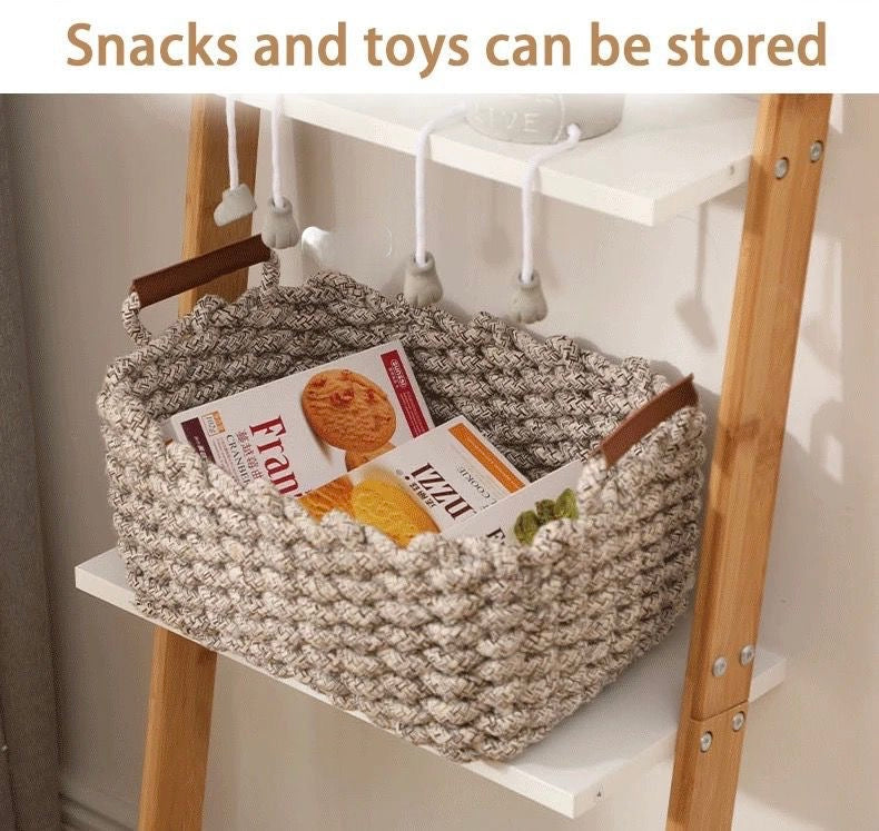 Premium 3-Piece Storage Basket Set