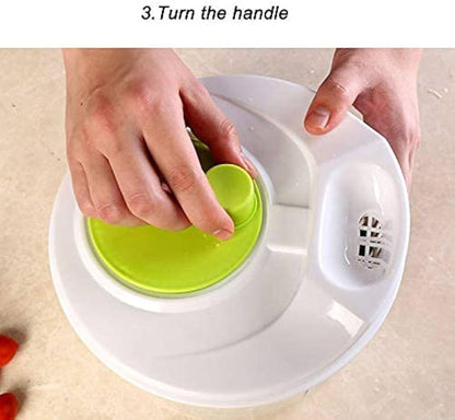 Premium Salad Spinner – Quick & Easy Greens Prep