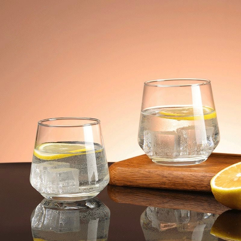 Premium Heavy Glass Juice Cups – Set of 6