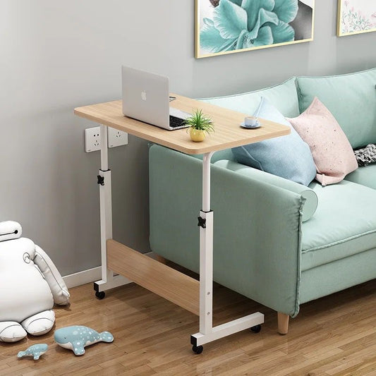 Adjustable Height Rolling Laptop Desk – Overbed & Sofa Table
