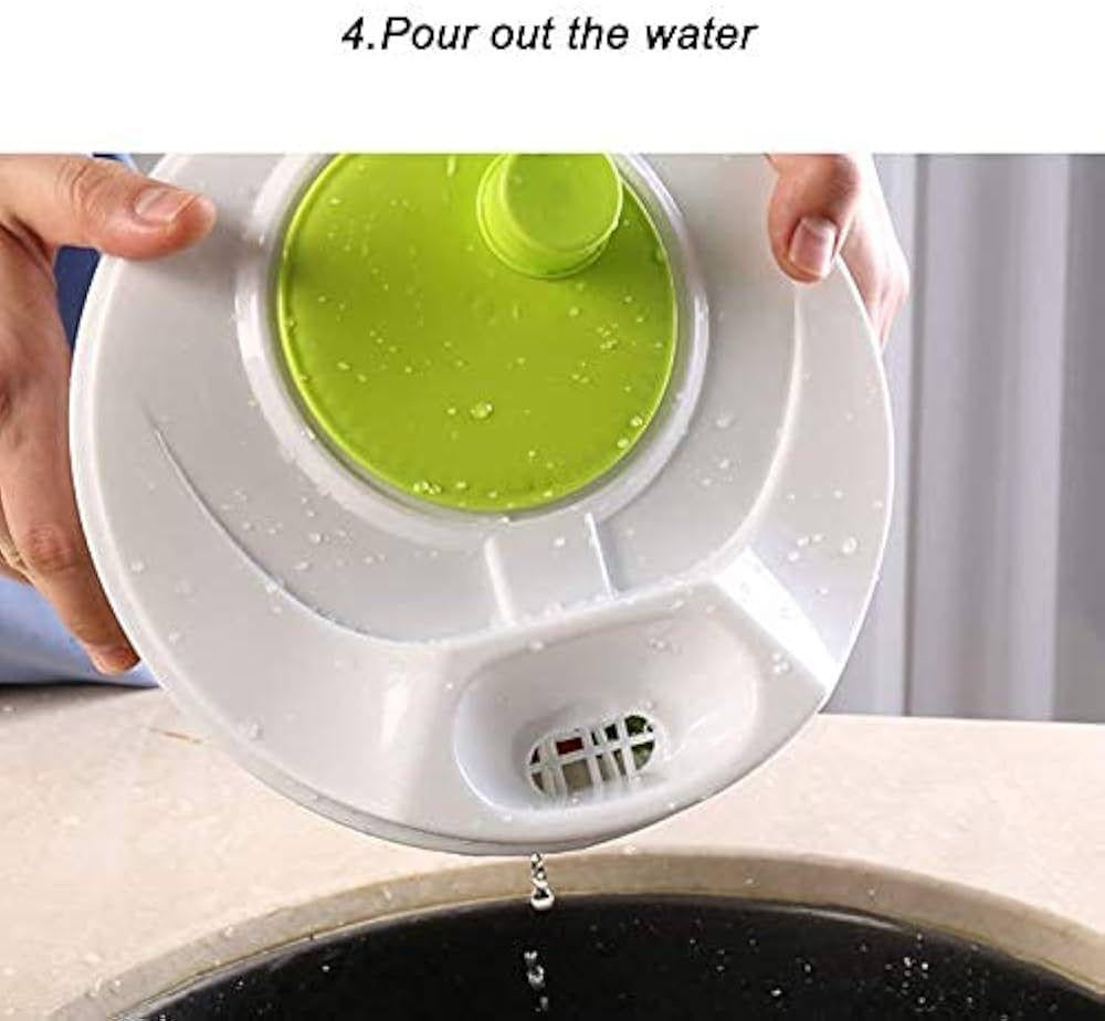 Premium Salad Spinner – Quick & Easy Greens Prep