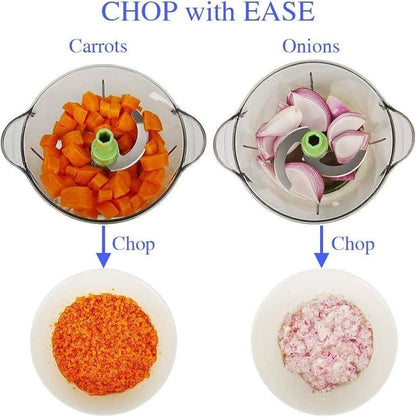 Manual Chopper for Vegetables and Fruits – 2L Capacity