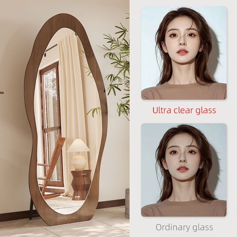 Vintage European-Style Full-Length Mirror – Elegant and Unique Design