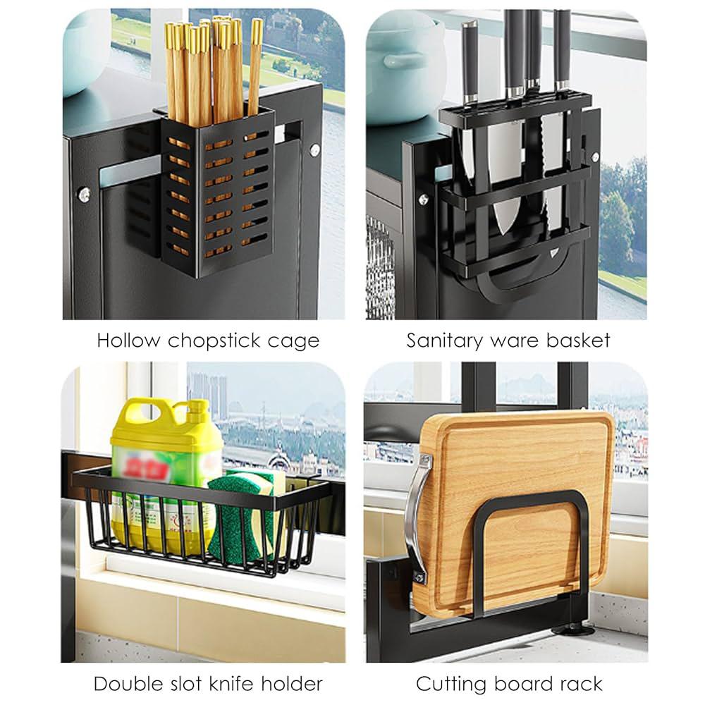 Compact Multi-Functional Dish Drying Rack – Elegant & Space-Saving