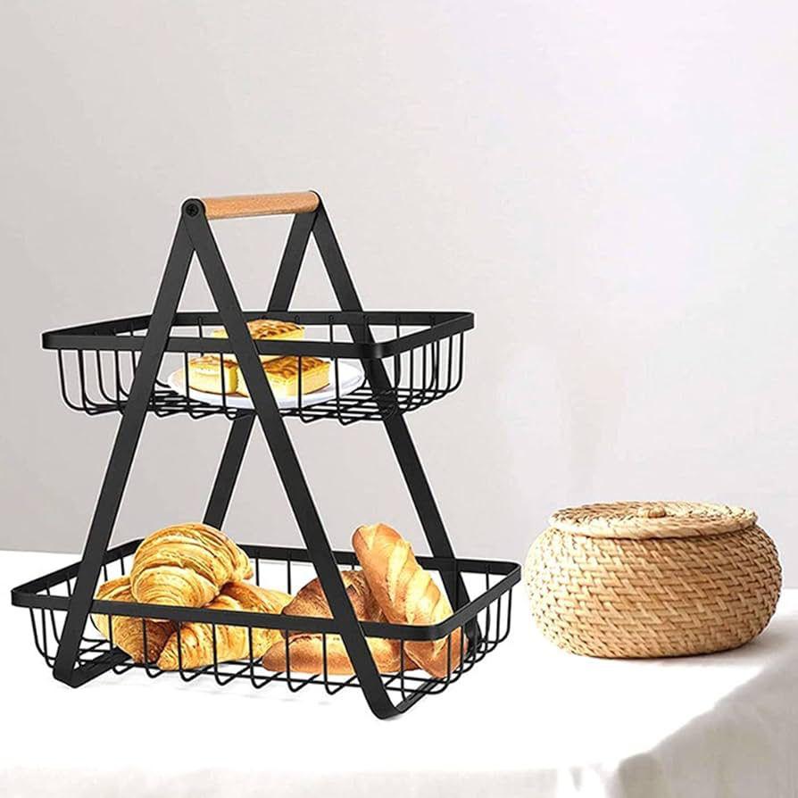 Durable Metal Fruit Basket – Rust-Resistant and Stable Design