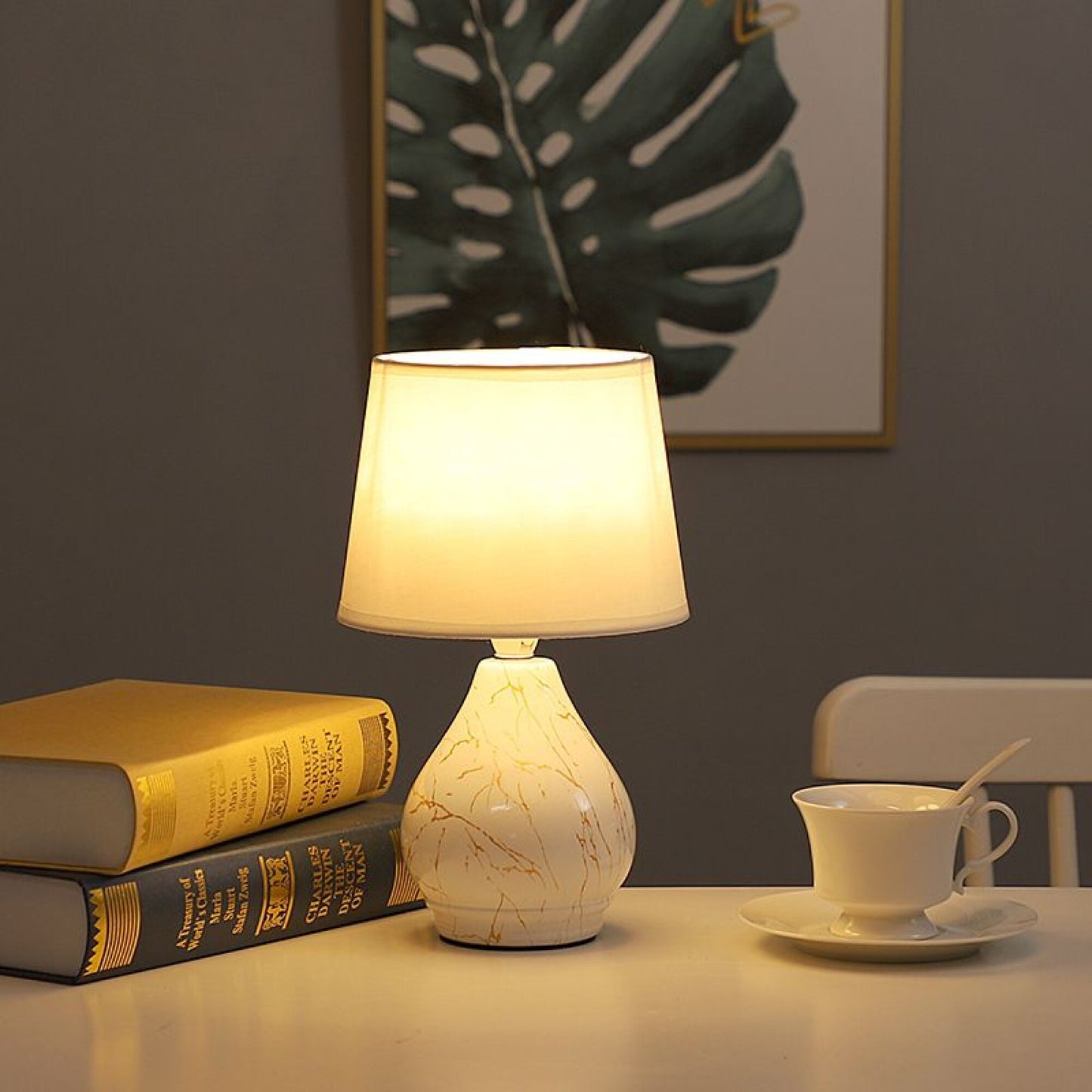 Elegant Marble Table Lamp