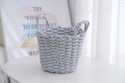 Elegant Fabric Storage Basket
