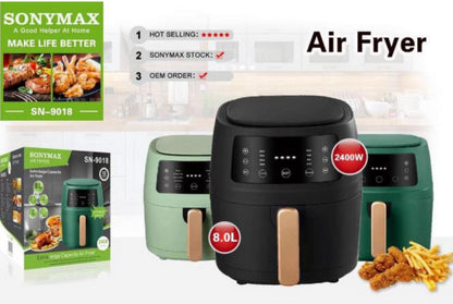 SonyMax Air Fryer 8L 2400W