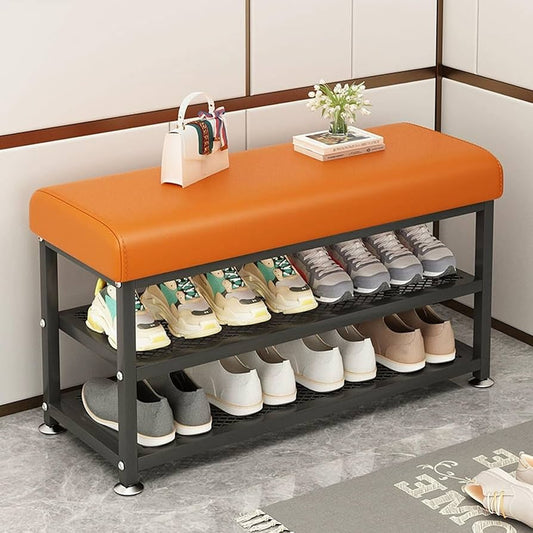 Hallway Shoe Rack with Padded