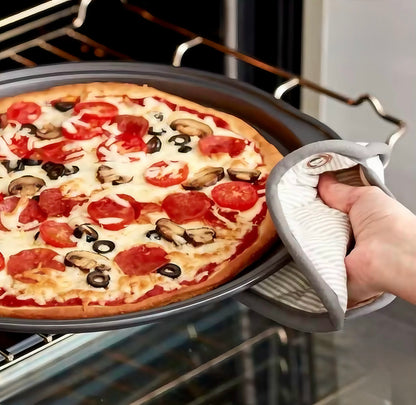 Premium Large Metal Pizza Tray – 35 cm