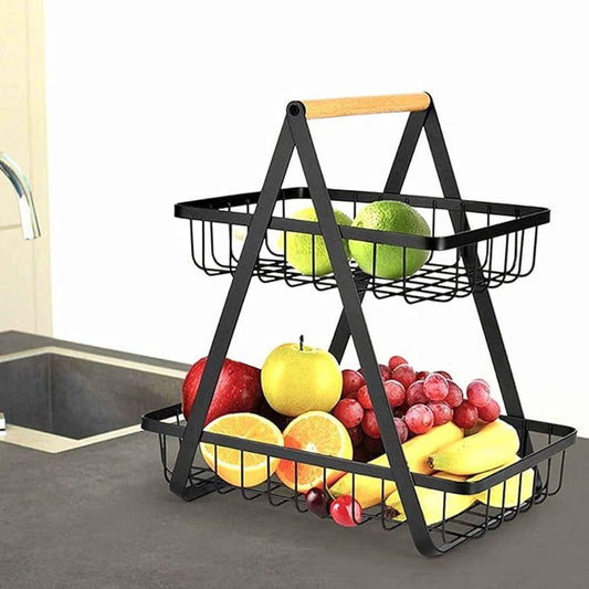 Durable Metal Fruit Basket – Rust-Resistant and Stable Design