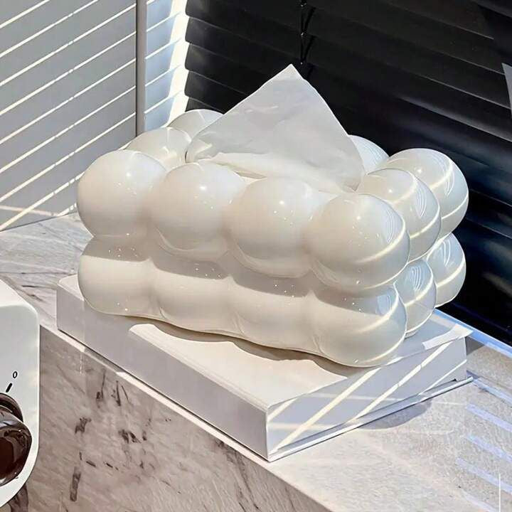 Chic Bow-Shaped Tissue Holder – Decorative and Functional Storage Box