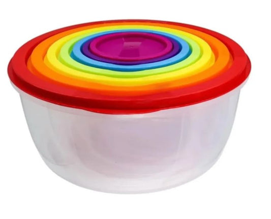 Smart & Durable 7-Piece Mixing Bowl Set