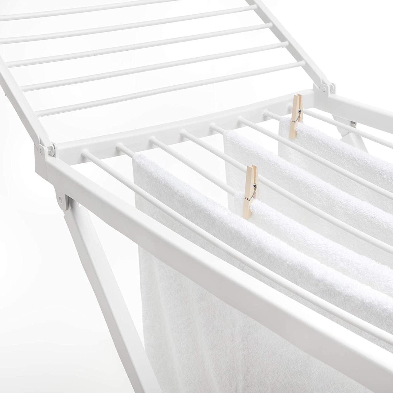 Foldable Plastic Clothes Drying Rack – Indoor & Outdoor Use