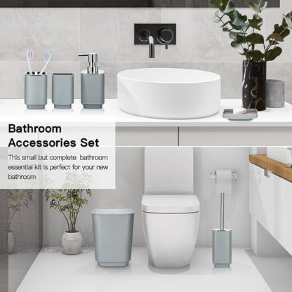 5-Piece Luxury Bathroom Accessories Set