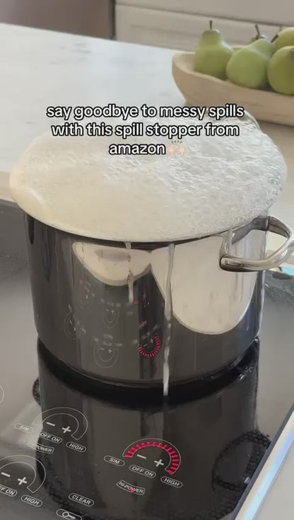 Heat-Resistant Silicone Spill Stopper